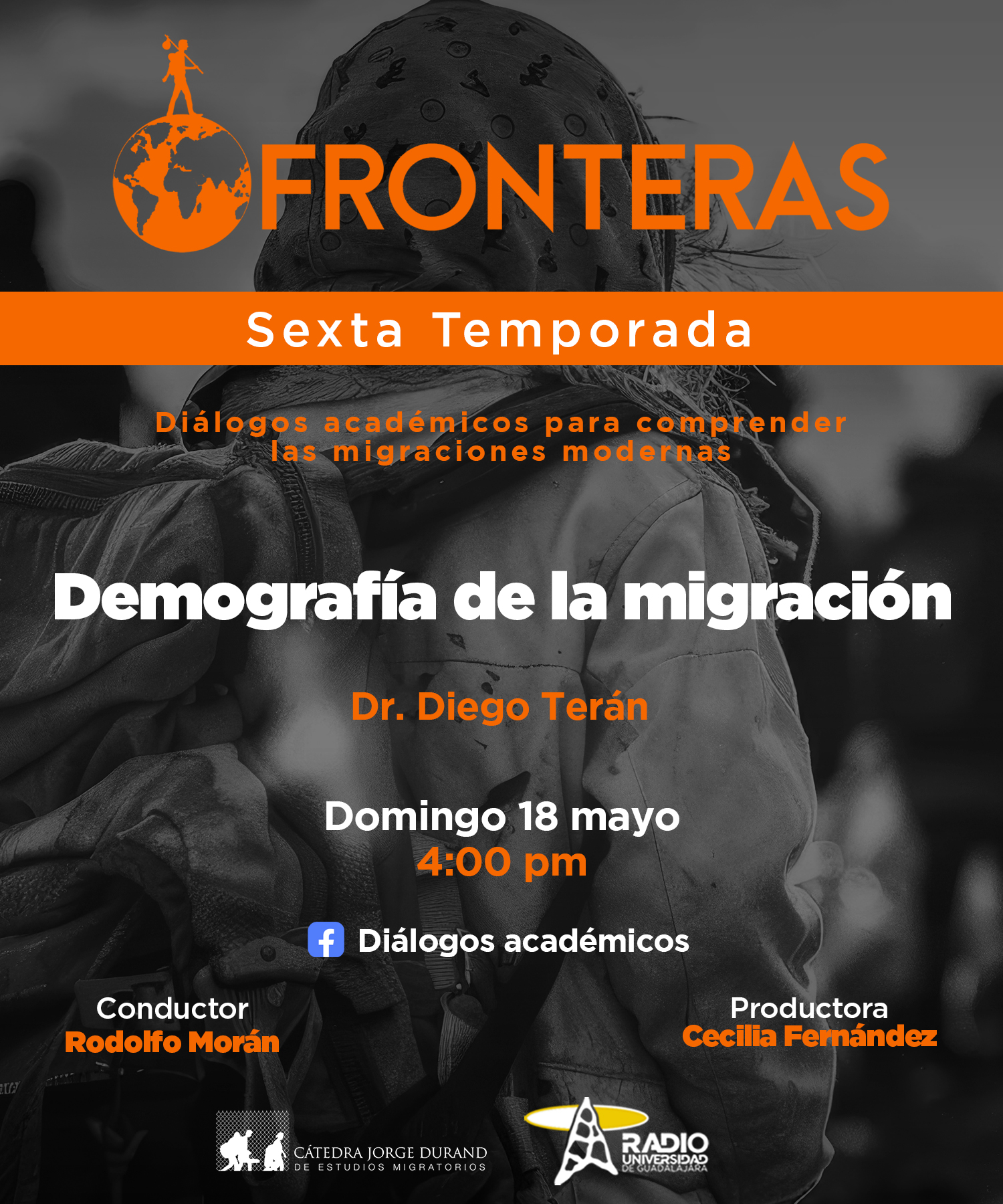 Fronteras - Ep. 07 Temp. 6 - Demografía de la migración - Domingo 18 de mayo del 2025 Fronteras - Ep. 07 Temp. 6 - Demografía de la migración - Domingo 18 de mayo del 2025