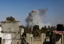 Gaza amanece de luto tras una noche de intensos bombardeos israelíes