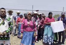 La comunidad wixárika de San Sebastián acordó manifestarse frente al Congreso del Estado