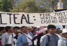 Jóvenes mexicanos exigen informe de CIDH sobre la masacre de Acteal en Chiapas