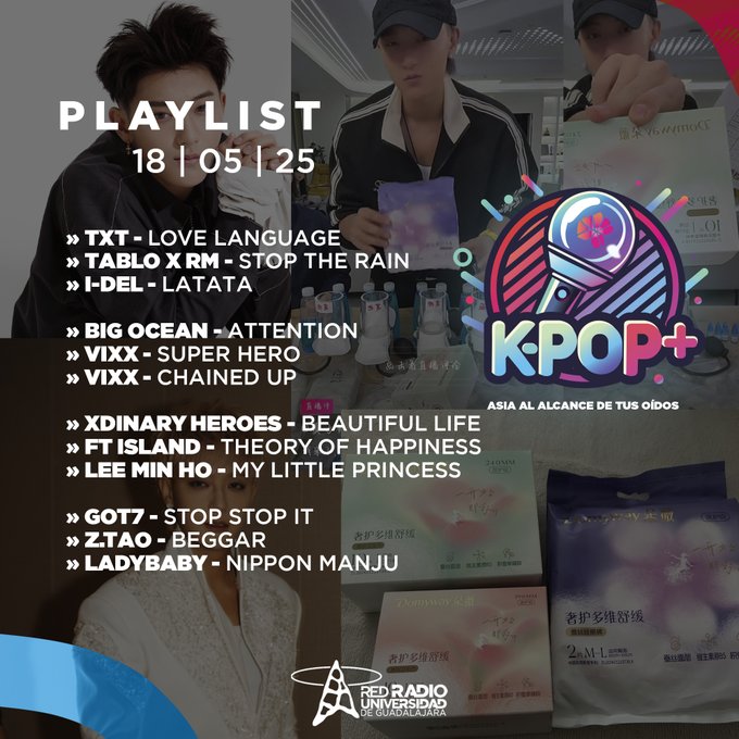 Kpop Plus “Asia a través de tus oídos” - Domingo 18 Mayo Kpop Plus “Asia a través de tus oídos” - Domingo 18 Mayo