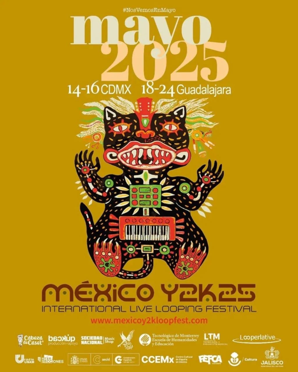 Paullie presentará su música en la parte estelar del México Y2K International Live Looping Festival Paullie presentará su música en la parte estelar del México Y2K International Live Looping Festival