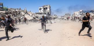 Camiones con ayuda humanitaria saqueados en la Franja de Gaza, según PMA