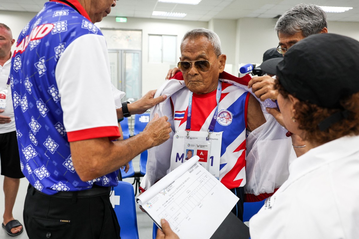 Sawang Janpram, el orgulloso decano de 105 años de los World Masters Games Sawang Janpram, el orgulloso decano de 105 años de los World Masters Games