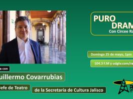 Guillermo Covarrubias y la jefatura de teatro. Puro Drama 25 mayo 2025