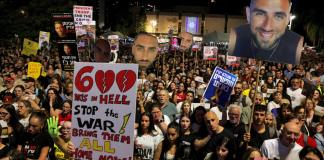 Movilización en Israel por los rehenes de Gaza en el 600º día de la guerra