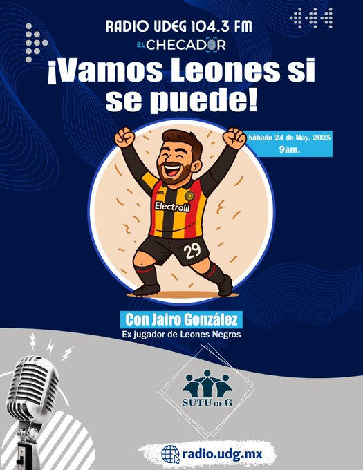 El Checador - Sa. 24 May 2025 - ¡Vamos Leones, si se puede! El Checador - Sa. 24 May 2025 - ¡Vamos Leones, si se puede!