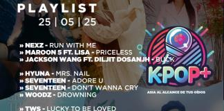 Kpop Plus "Asia a través de tus oídos" - Domingo 25 Mayo