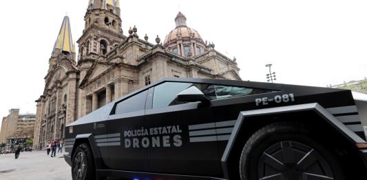 Cybertrucks para enfrentar al narco en Jalisco