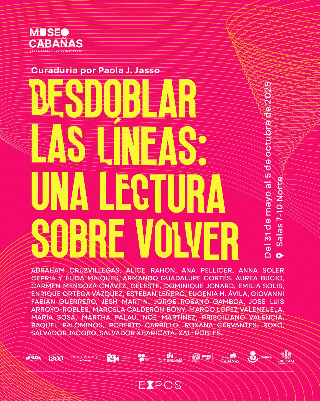 “Desdoblar las líneas: una lectura sobre volver”, arte de Michoacán que llega al Museo Cabañas “Desdoblar las líneas: una lectura sobre volver”, arte de Michoacán que llega al Museo Cabañas