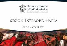 Sesión extraordinaria del Consejo General Universitario de la UdeG - Vi. 30 May 2025