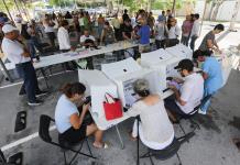 Abren los centros de votación para la inédita elección judicial en México