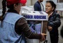 Presidenta de México resta importancia a baja participación en inédita elección de jueces