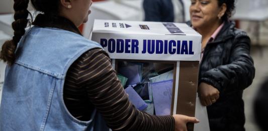 Presidenta de México resta importancia a baja participación en inédita elección de jueces