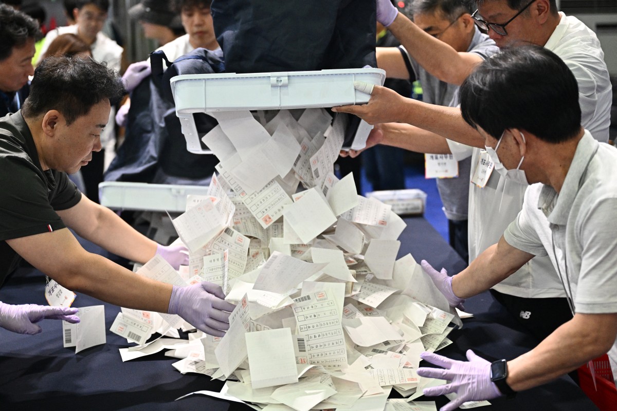 El candidato de centroizquierda Lee Jae-myung gana la presidencial en Corea del Sur, afirman cadenas de TV El candidato de centroizquierda Lee Jae-myung gana la presidencial en Corea del Sur, afirman cadenas de TV