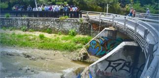 Realizan limpieza en canal de Avenida Patria... sin garantizar fin de inundaciones