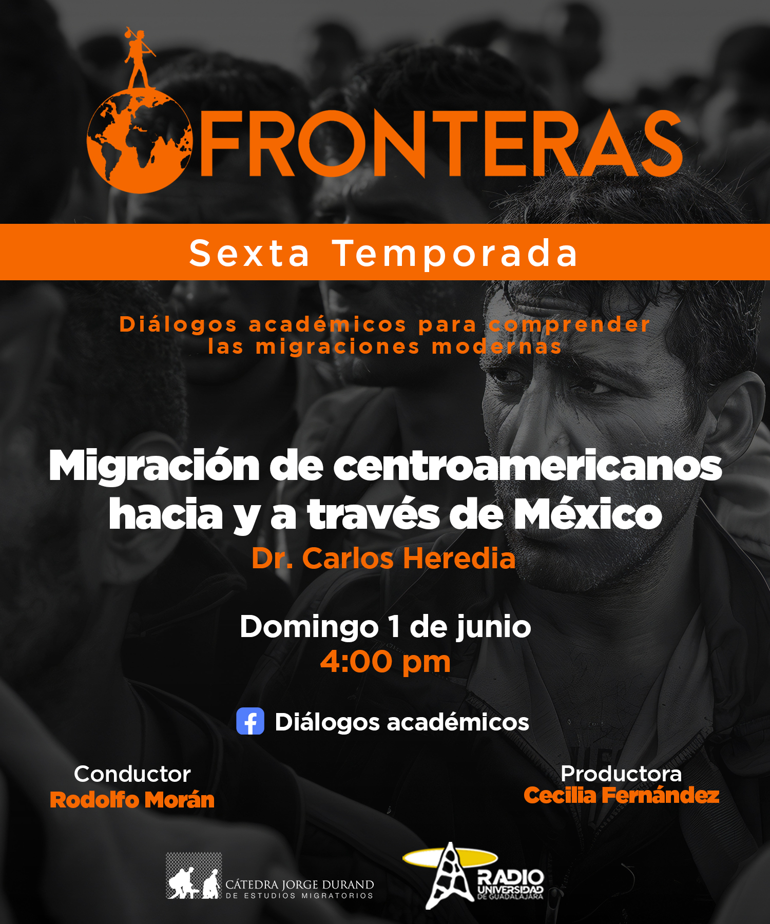 Fronteras - Ep. 09 Temp. 6 - Migración de centroamericanos hacia y a través de México - Domingo 1 junio 2025 Fronteras - Ep. 09 Temp. 6 - Migración de centroamericanos hacia y a través de México - Domingo 1 junio 2025