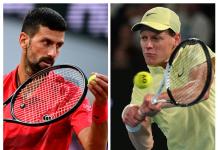 Djokovic-Sinner, choque generacional entre el GOAT y el número 1 mundial