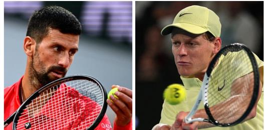 Djokovic-Sinner, choque generacional entre el GOAT y el número 1 mundial