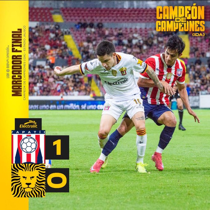Tapatío 01 vs 00 Leones Negros Sa. 31 May 2025 Tapatío 01 vs 00 Leones Negros Sa. 31 May 2025