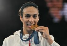 La boxeadora argelina Imane Khelif no participa de un torneo en Países Bajos
