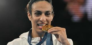 La boxeadora argelina Imane Khelif no participa de un torneo en Países Bajos