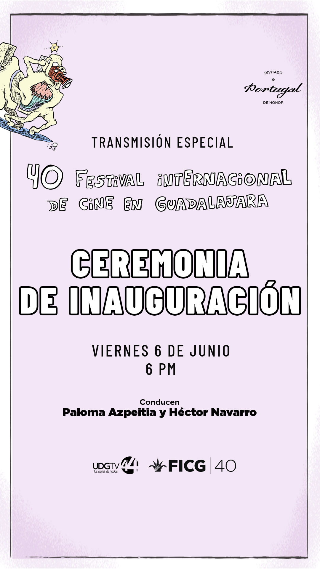 TRANSMISIÓN ESPECIAL: Clausura FICG 40