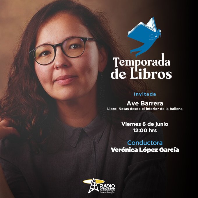 Temporada de Libros - Vi. 06 Jun 2025 - Ave Barrera Temporada de Libros - Vi. 06 Jun 2025 - Ave Barrera