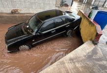 Jocotepec sufre deslave e inundaciones tras la primera tormenta