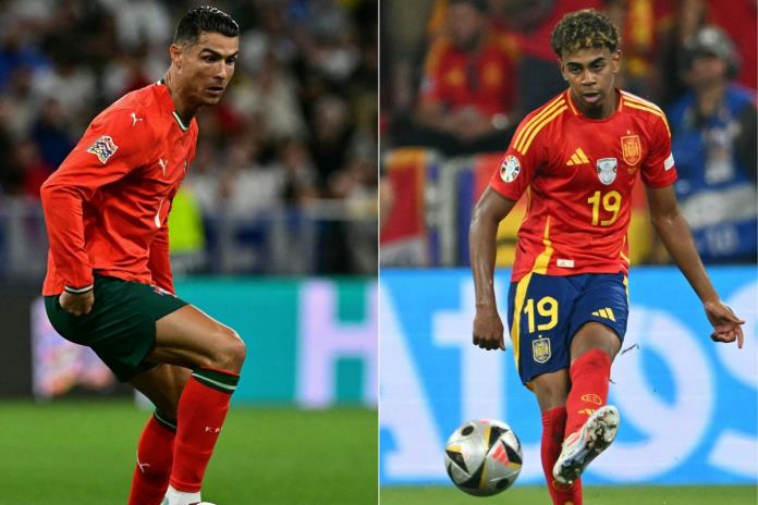 Cristiano Ronaldo-Lamine Yamal, choque de generaciones