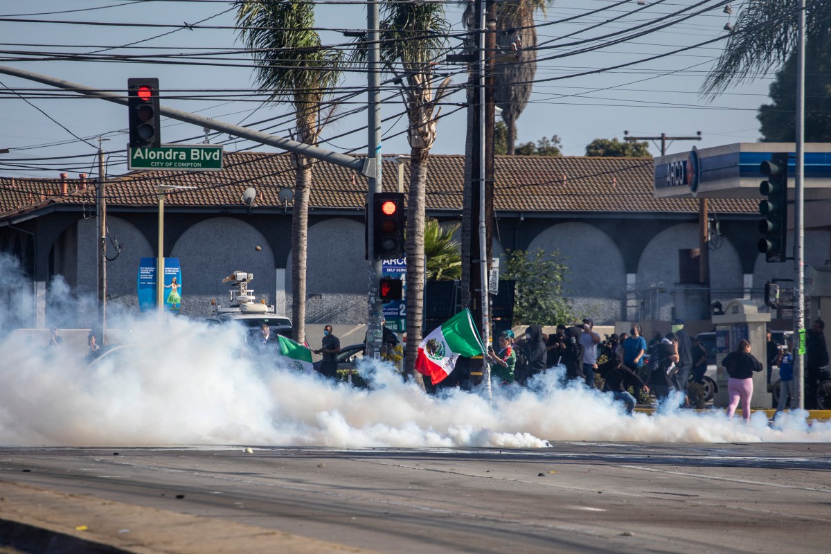 Trump despliega a Guardia Nacional ante protestas por redadas a indocumentados en Los Ángeles