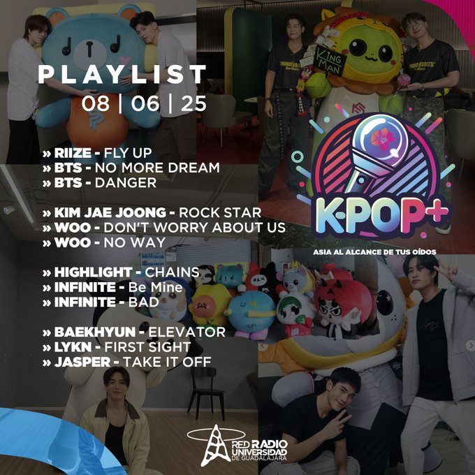 Kpop Plus “Asia a través de tus oídos” - Domingo 08 Junio Kpop Plus “Asia a través de tus oídos” - Domingo 08 Junio