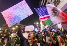 Sheinbaum dice que es falso que haya alentado protestas en Los Ángeles