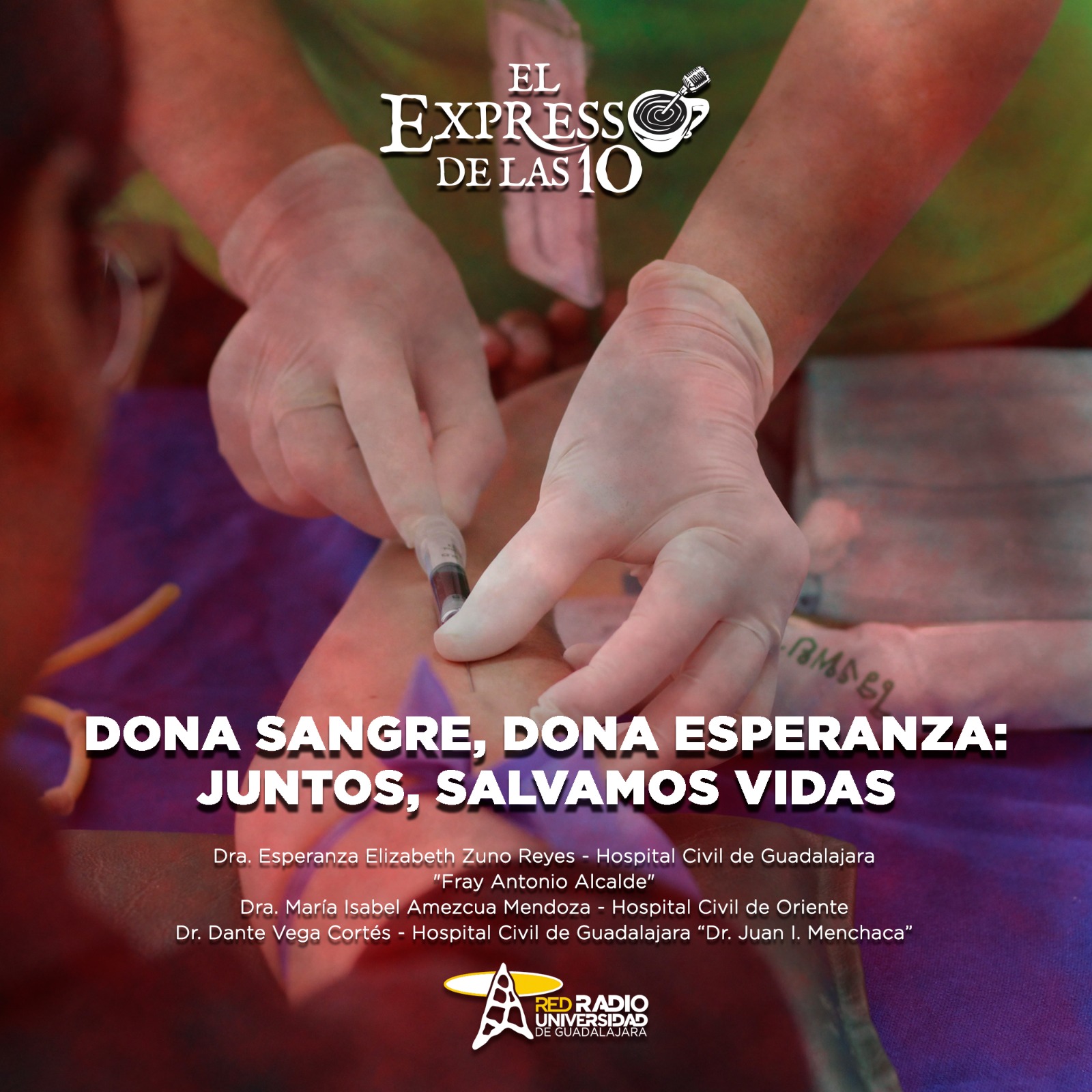 Dona sangre, Dona esperanza: Juntos, Salvamos vidas - El Expresso de las 10 - Mi. 11 Junio 2025 Dona sangre, Dona esperanza: Juntos, Salvamos vidas - El Expresso de las 10 - Mi. 11 Junio 2025