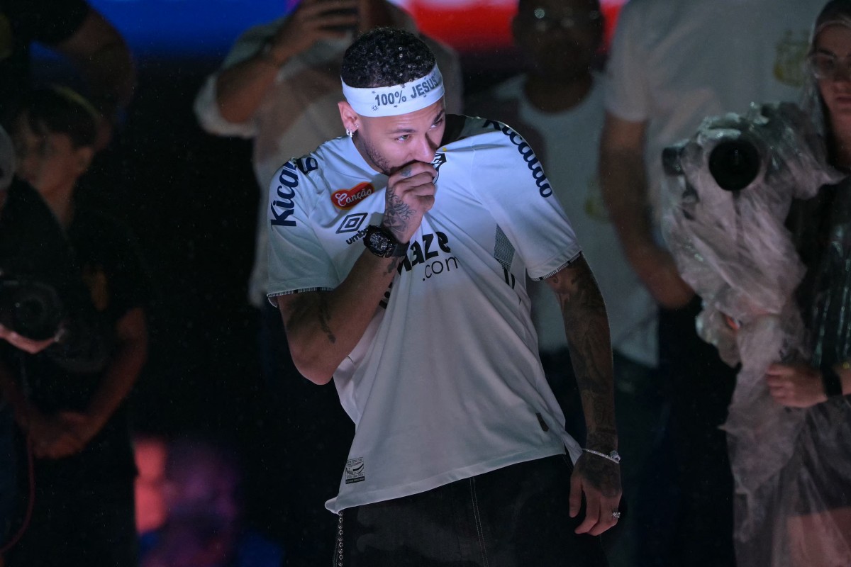 ¿De 0 a 10? ¡7!: Neymar se dice optimista sobre su renovación con el Santos