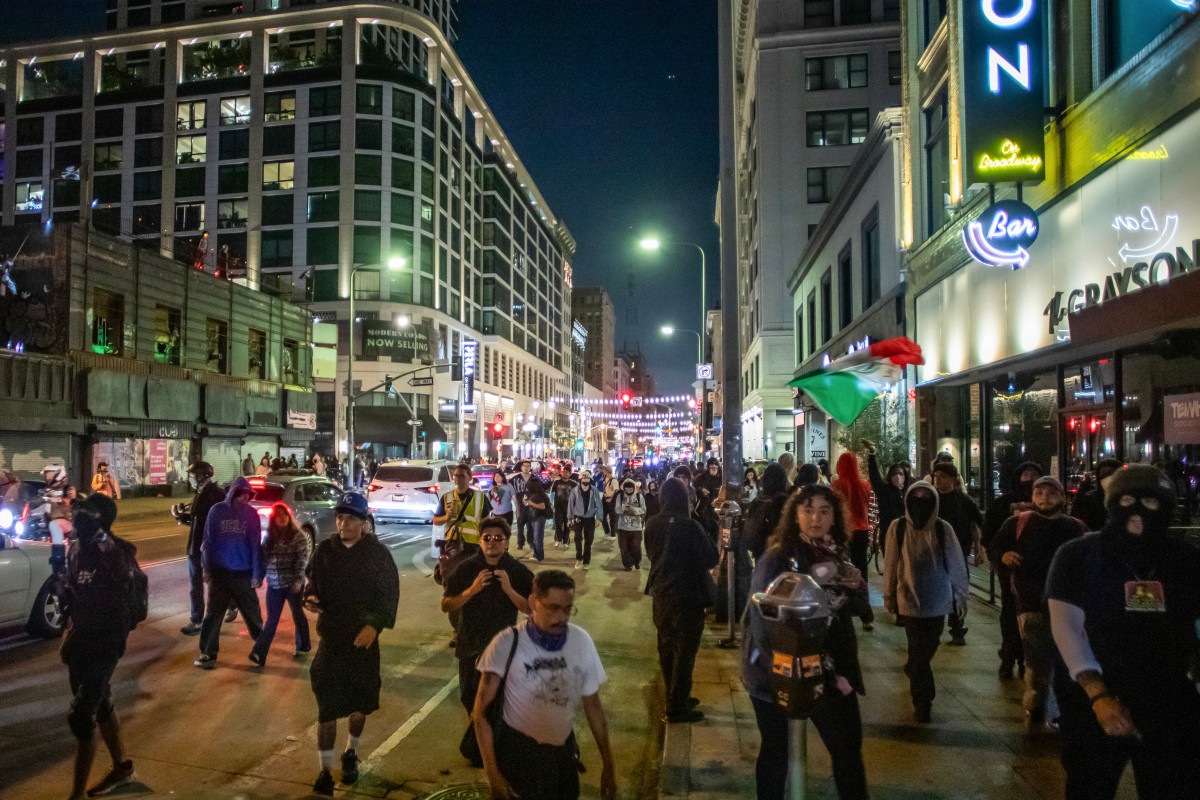 Las protestas contra las redadas migratorias se extienden en EEUU Las protestas contra las redadas migratorias se extienden en EEUU