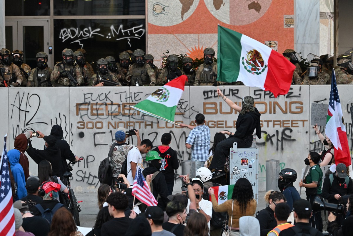 Las protestas contra las redadas migratorias se extienden en EEUU Las protestas contra las redadas migratorias se extienden en EEUU