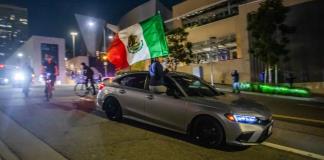 Sheinbaum admite que bandera de México en protestas de EE.UU. puede ser una provocación"