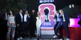 Encienden reloj y anuncian obras para que Jalisco reciba al Mundial de Futbol en 2026
