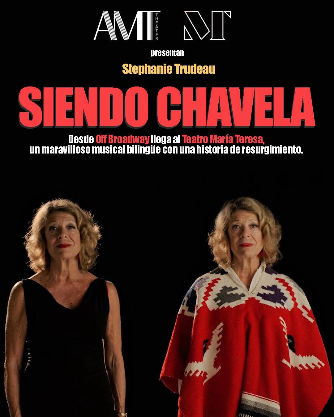Historias en canciones con Stephanie Trudeau “Siendo Chavela”, en el Teatro María Teresa Historias en canciones con Stephanie Trudeau “Siendo Chavela”, en el Teatro María Teresa