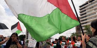 Desde Guadalajara, marchan para visibilizar la crisis humanitaria en Palestina