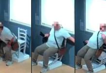El museo de Verona demanda al hombre que se sentó en una silla recubierta de cristales y la rompió