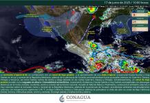 Tormenta tropical Erick afectará la costa de Jalisco y la parte Norte con Zacatecas