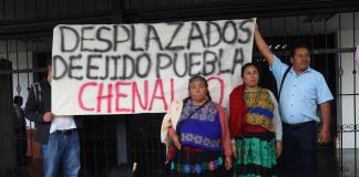Indígenas desplazados en Chiapas exigen traslado tras 9 años de espera