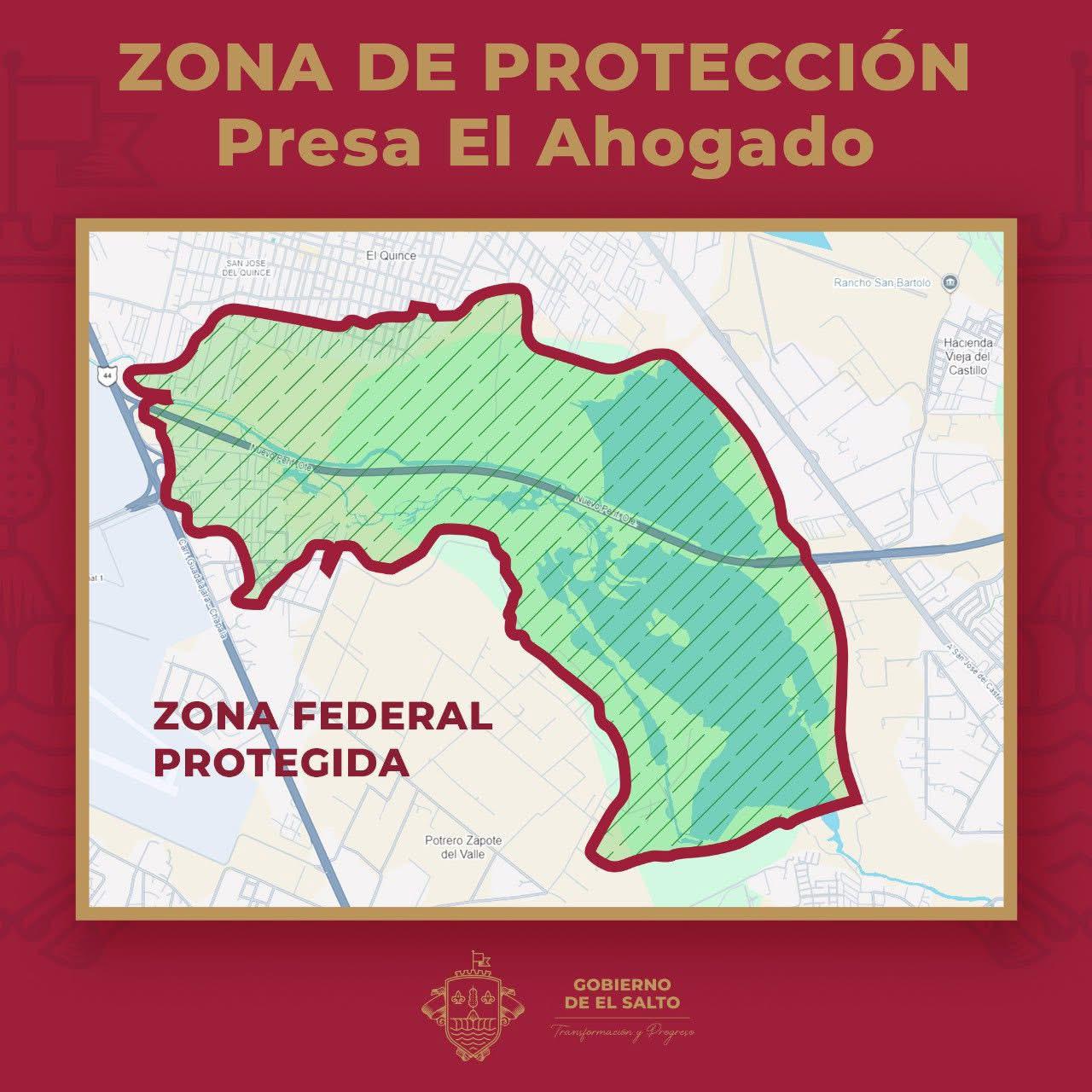 Conagua y El Salto blindarán zona federal de la Presa El Ahogado para evitar usos ilegales Conagua y El Salto blindarán zona federal de la Presa El Ahogado para evitar usos ilegales