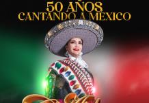 Por sus 50 años cantando a México, Aída Cuevas se presentará en el Teatro Diana