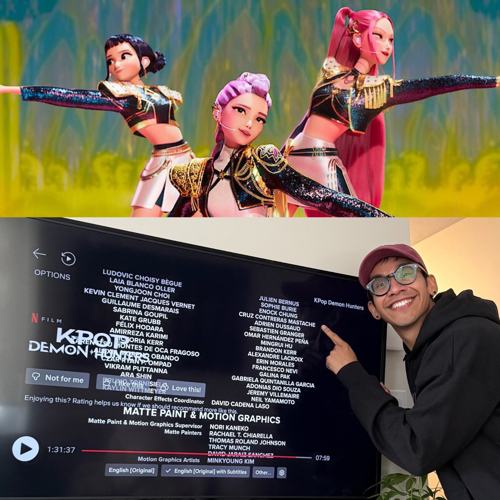 Cruz Martínez, el mexicano detrás de la animación de KPop Demon Hunters, celebra el furor en Netflix Cruz Martínez, el mexicano detrás de la animación de KPop Demon Hunters, celebra el furor en Netflix