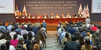 150 Notarios de Jalisco se capacitan en prevención de lavado de dinero