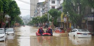 Más de 80.000 evacuados por inundaciones en el suroeste de China