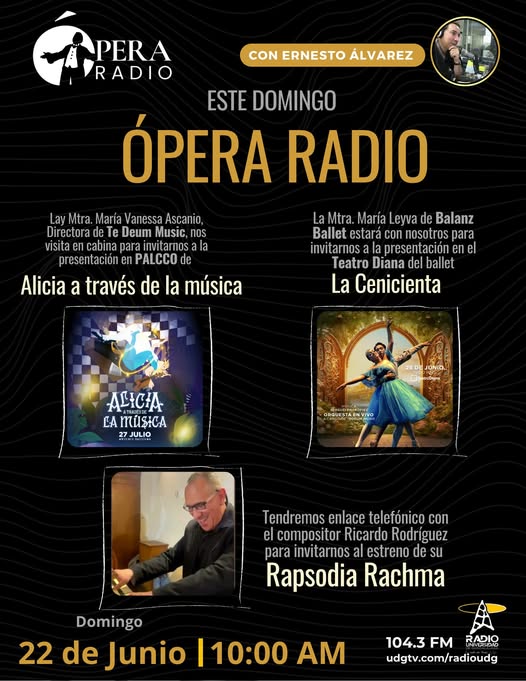 Ópera Radio - Do. 22 Jun 2025 Ópera Radio - Do. 22 Jun 2025